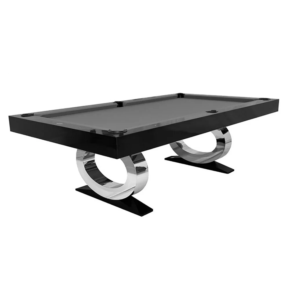 White Billiards Daphne Modern Slate Pool Table