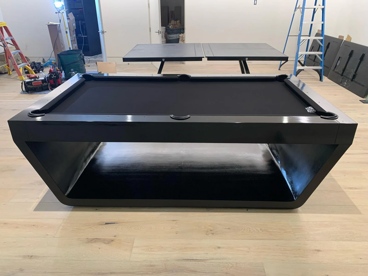 IN STOCK The Sofia Modern Slate Pool Table By White Billiards