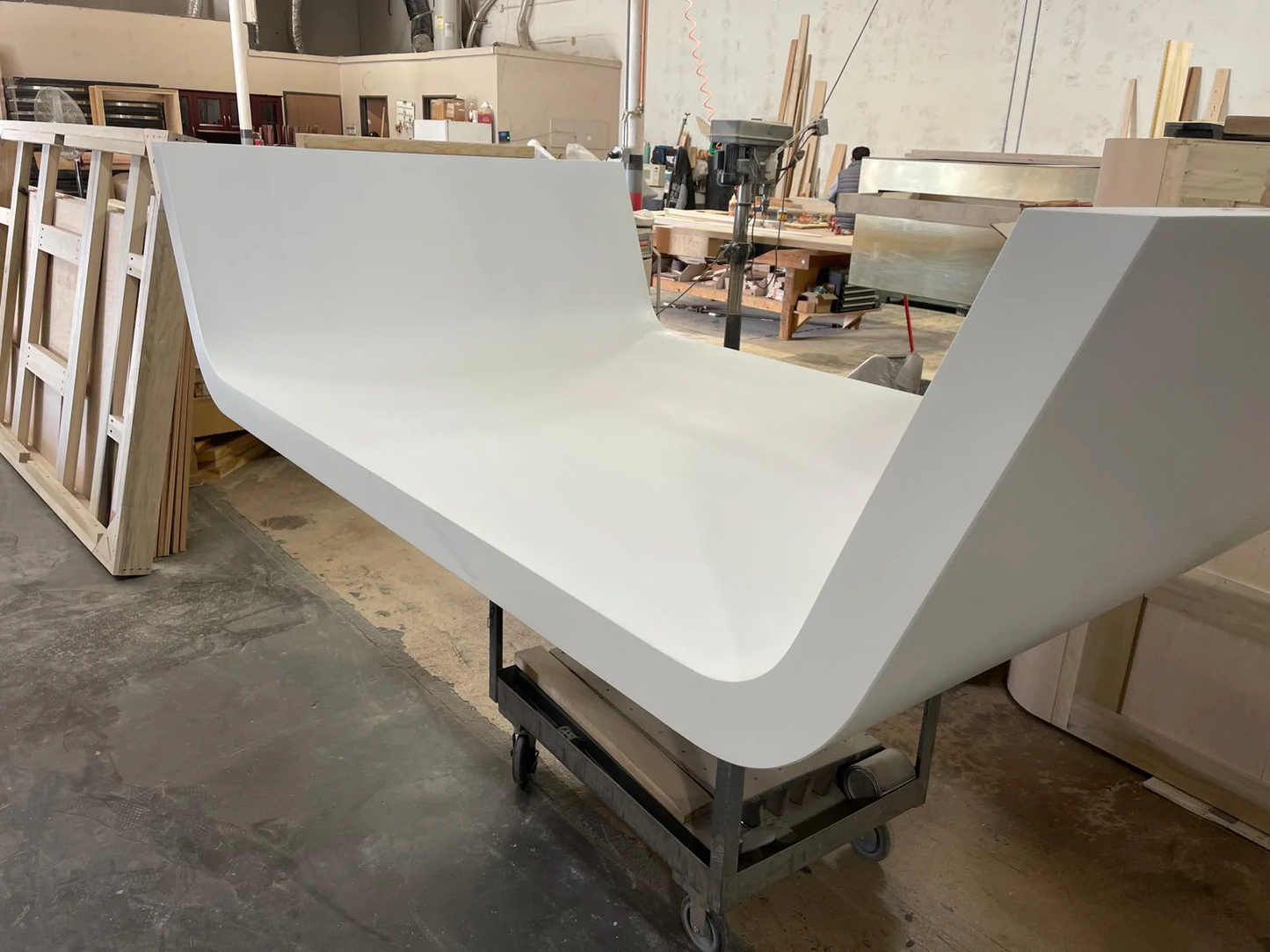 IN STOCK The Sofia Modern Slate Pool Table By White Billiards