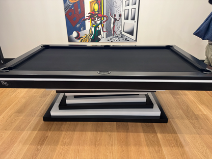 White Billiards Neavio Modern Slate Pool Table