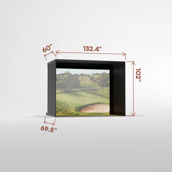 Carl's Place Pro Golf Enclosure Kit with Impact Screen