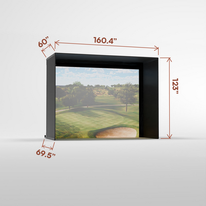 Carl's Place Pro Golf Enclosure Kit with Impact Screen