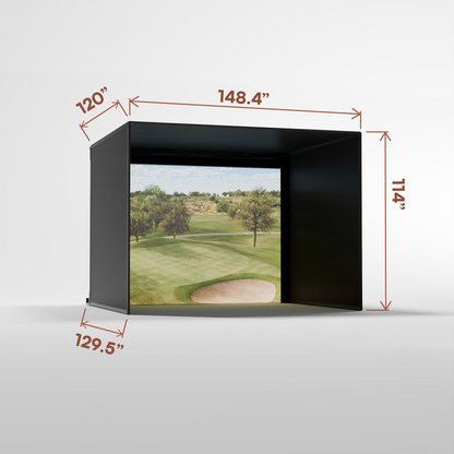 Carl's Place Pro Golf Enclosure Kit with Impact Screen